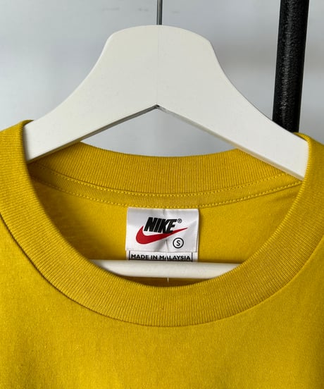 dead stock "90s NIKE Swoosh" s/s tee S