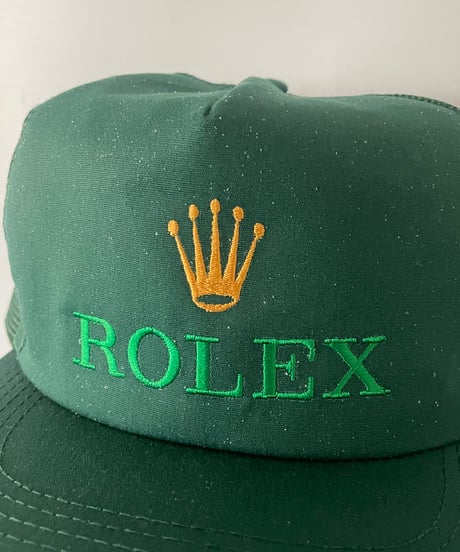DEAD STOCK 90s ROLEX mesh cap MADE IN USA