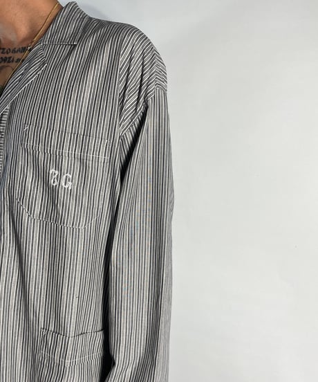 60~70s pajama shirt