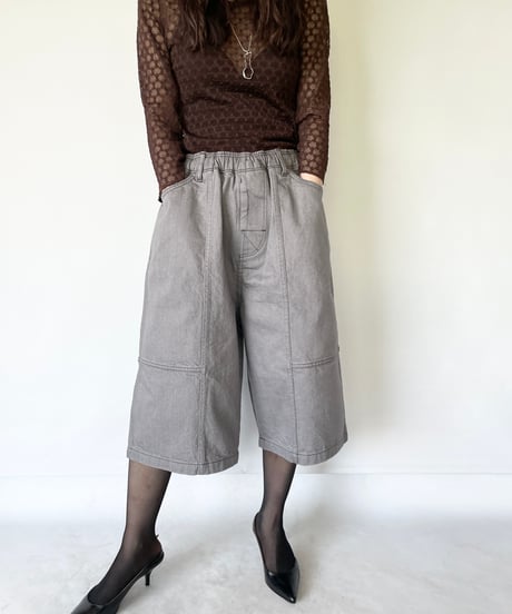 COMFORTABLE REASON "Denim Buggy Shorts"