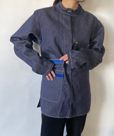 DEAD STOCK 70s French Work denim jacket