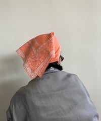 rajabrooke "BATIK WAU HANDKERCHIEF"  salmon pink
