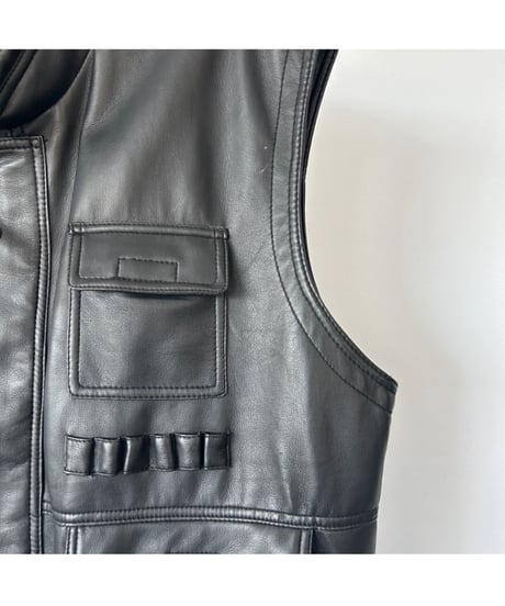 90s Leather Vest