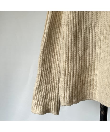 ARMANI collared knit