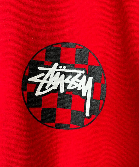 dead stock stussy half cut crew s/s tee XXL