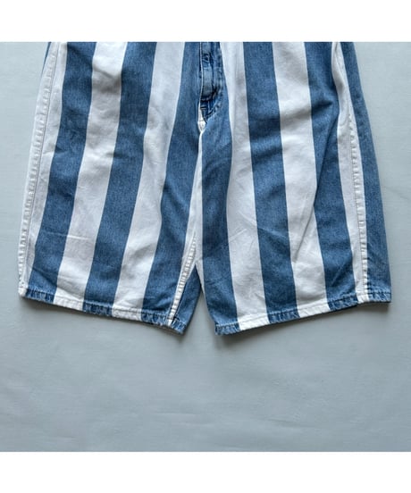 Levi's silverTab Stripe Denim Shorts