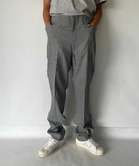 dead stock 70s Western Pants "GRAY"