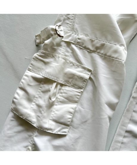 00s White Cargo Pants