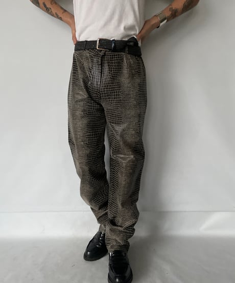 80s Leather Pants