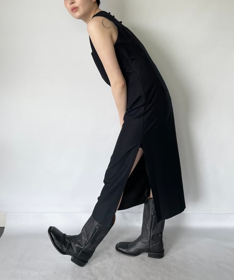 SUSAN H. back design dress 42