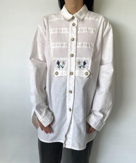 Vintage Embroidery Shirts