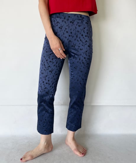90s DOLCE & GABBANA flower leggings pants