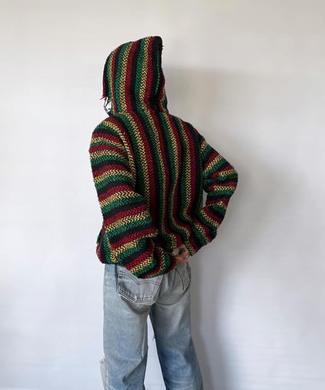 BAJA JOE Mexican parka "RASTA" L