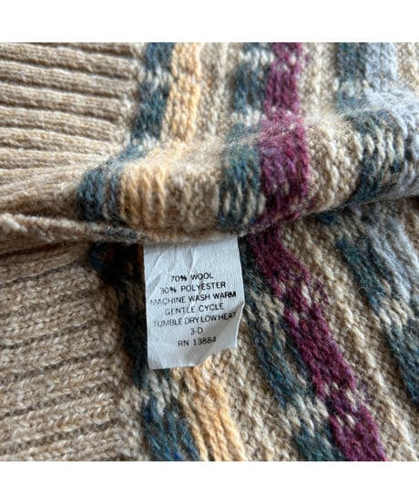 60~70s Butch maid Knit Vest