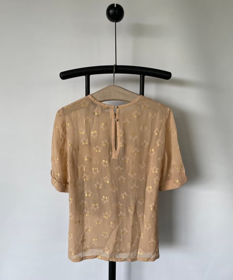 Sheer glitter blouse