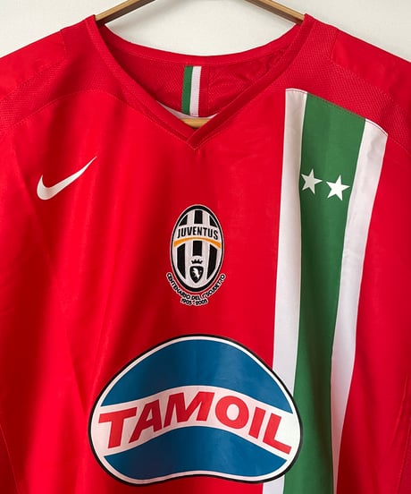 DEAD STOCK NIKE 05/07 Juventus L/S 3rd football shirt L