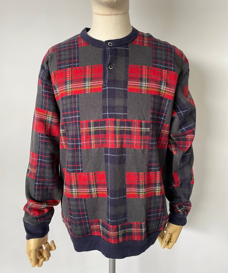 MADE IN ITALY  check henry sweat