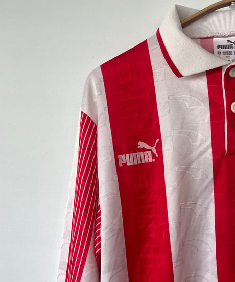 80-90s MADE IN UK PUMA L/S football shirt S