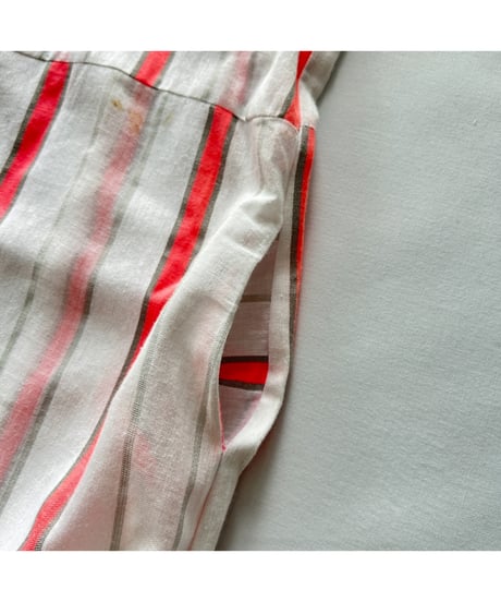 Multi Stripe Pullover One Piece