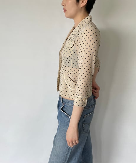 DKNY Polka Dot Jacket