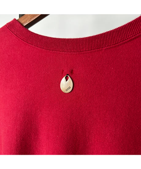 NAM "Accordion Worn Neck Sweat"