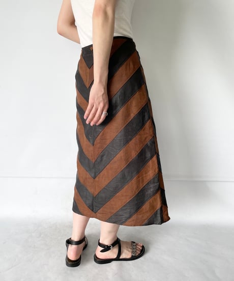 Vintage silk skirt