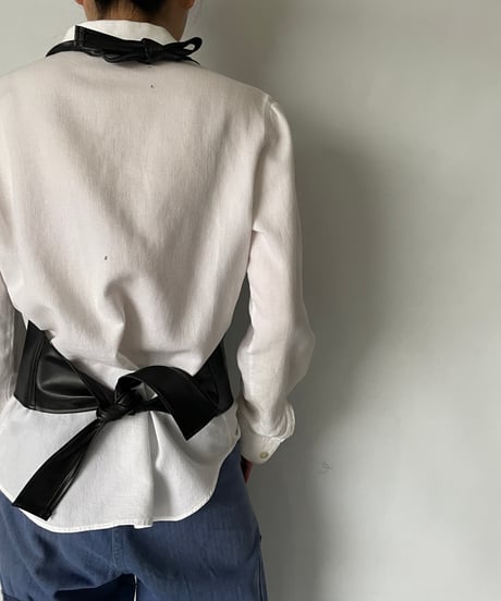 NAM HEAD APRON "FAUX LEATHER”