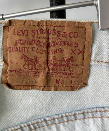 made in usa Levi's 501 33×33