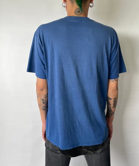80s JERZEES "rainbow trout" s/s tee L