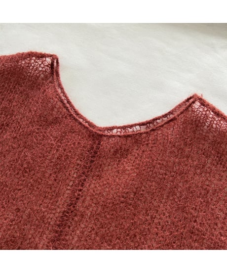 Net knit tops