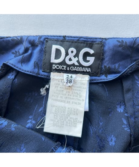 90s DOLCE & GABBANA flower leggings pants