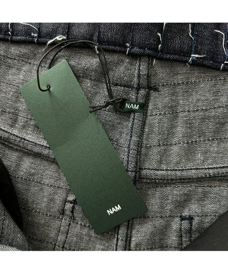 NAM "TRUMPET PANTS" (FRINGE DENIM)