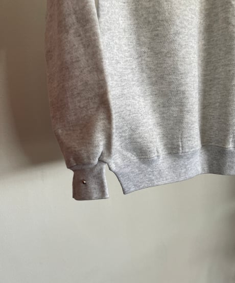 DEAD STOCK 80s Hanes sweat gray