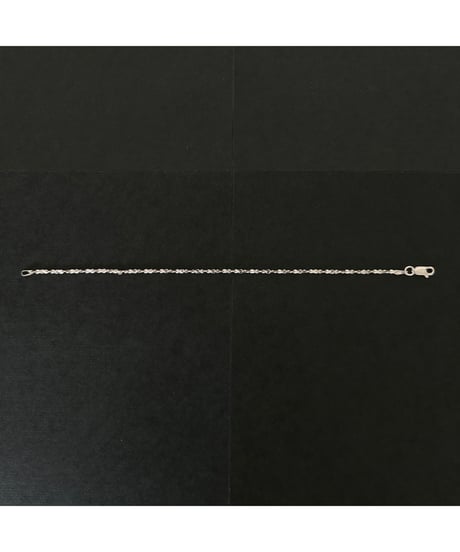 Vintage ITALY 925 Twist chain bracelet ⑤