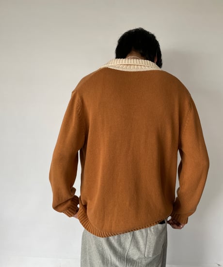Europe Vintage Cotton Knit Polo