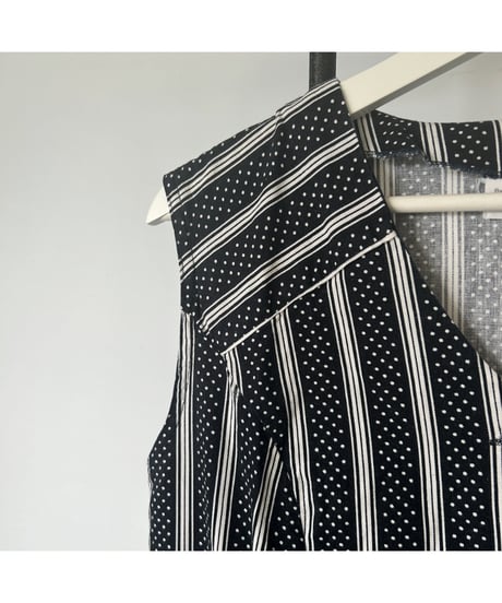europe vintage  dot dress