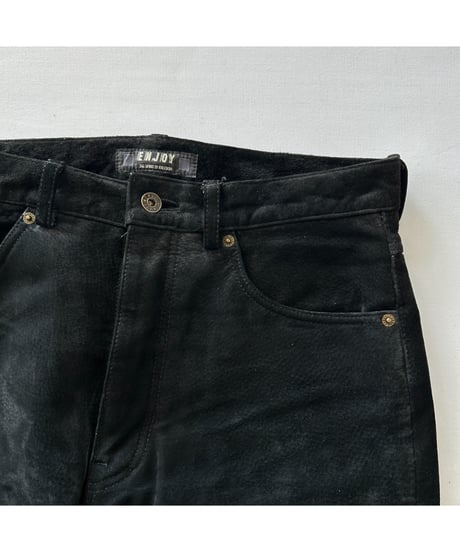 Europe vintage PIG SUEDE LEATHER Pants