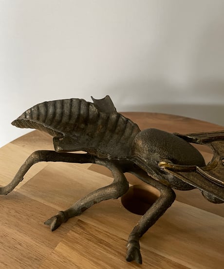 VINTAGE Fly Brass Ashtray