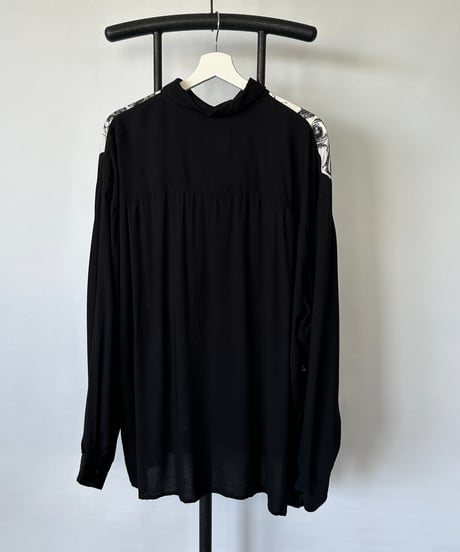 VISKOSE printed L/S shirt 45/46