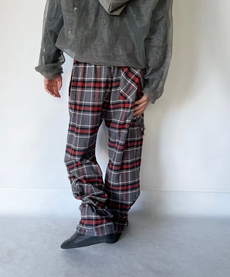NAM "BELLOWS HEAVY FLANNEL SHIRT & PANTS" (GREY/STAR)