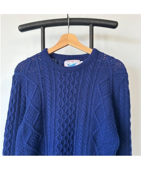 90s Aran knit sweater