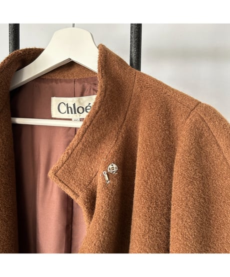 Chloe' Stand Collar Coat