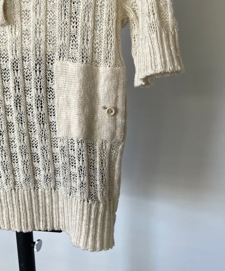 Europe vintage henry neck knit