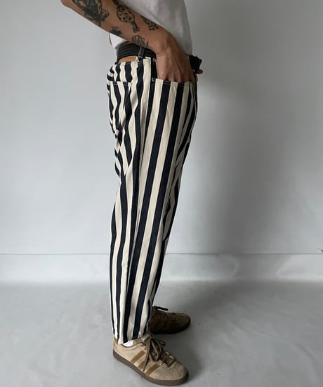 "YMC" Stripe Pants