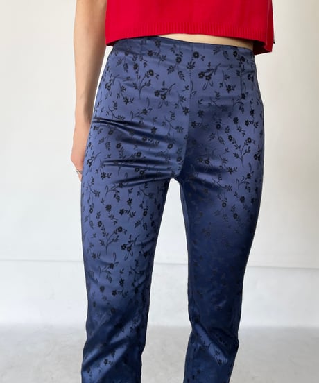 90s DOLCE & GABBANA flower leggings pants