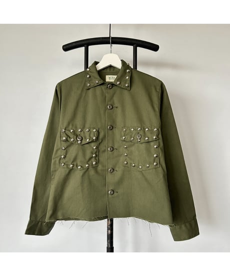 DEAD STOCK US ARMY Utility Studs Shirt
