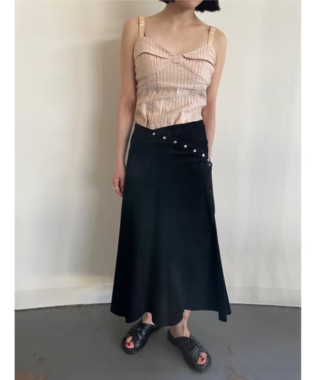 leather skirt