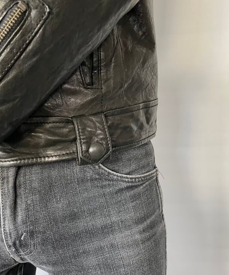 OLD GAP rum leather riders jacket S