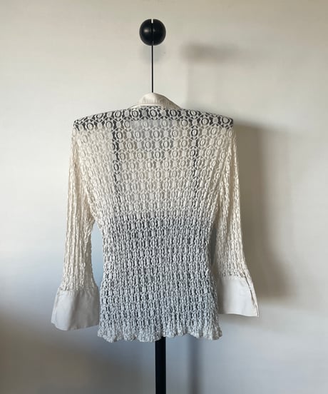 MADE IN FRANCE see-through shirt　2