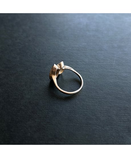 Vintage silver 925 Wave ring